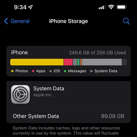 Why is all my iPhone storage full?