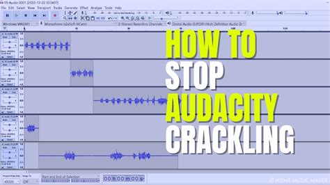 Why is audacity crackling?