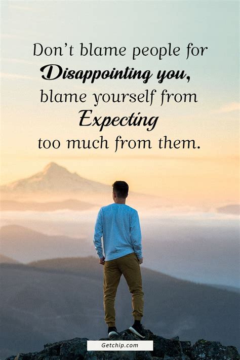 Why is being disappointed worse?