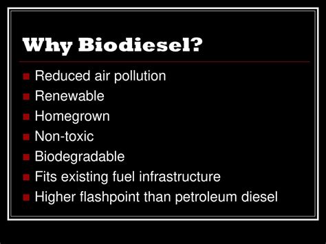 Why is biodiesel less toxic than diesel?