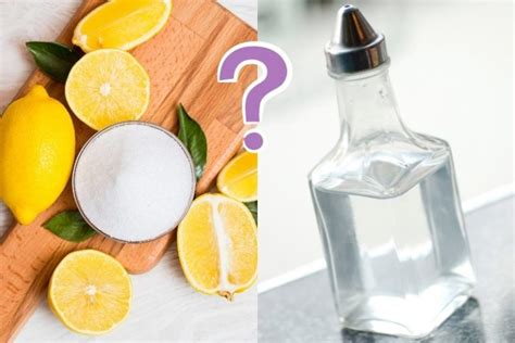 Why is citric acid better than vinegar?