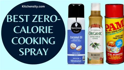 Why is cooking spray 0 calories?