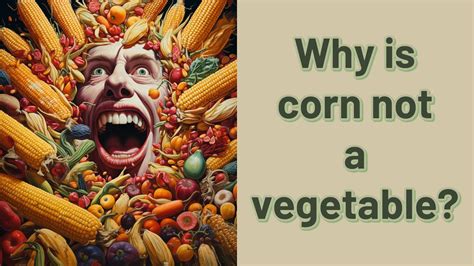 Why is corn not a real vegetable?