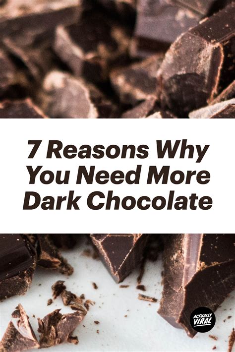 Why is dark chocolate so yummy?
