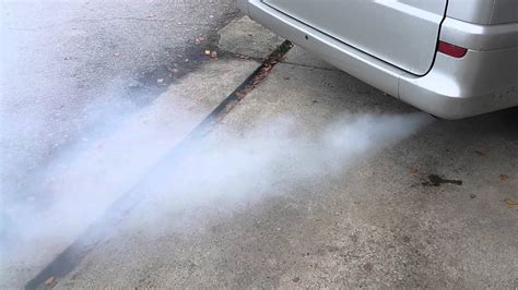 Why is diesel smoke white?