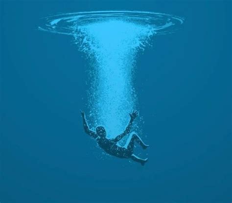 Why is drowning calming?