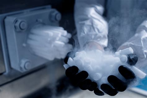 Why is dry ice colder?