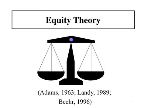 Why is equity theory important?