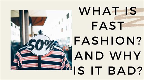 Why is fashion bad now?