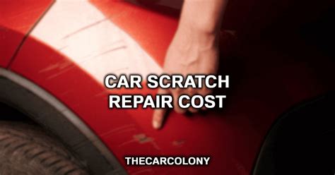 Why is fixing scratches so expensive?