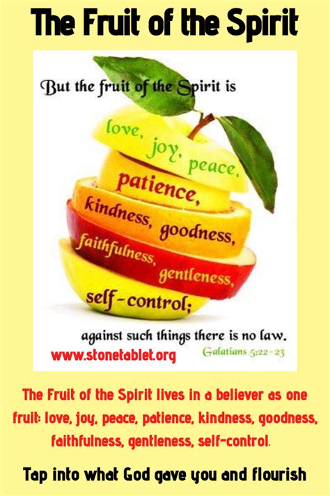 Why is fruit of the Spirit singular?