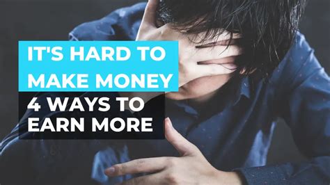 Why is getting money hard?