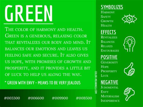 Why is green the color of life?