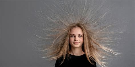 Why is hair attracted to static?