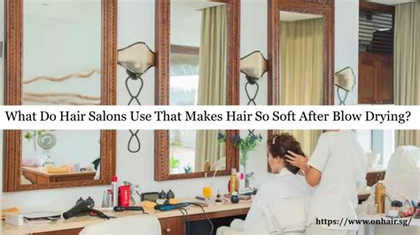 Why is hair so soft after salon?
