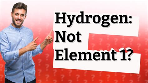Why is hydrogen not 1?