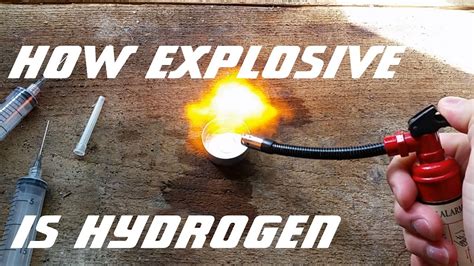 Why is hydrogen so explosive?
