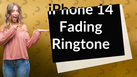 Why is iPhone ringtone fading?