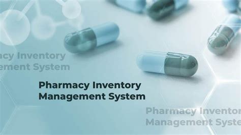 Why is inventory important in pharmacy?