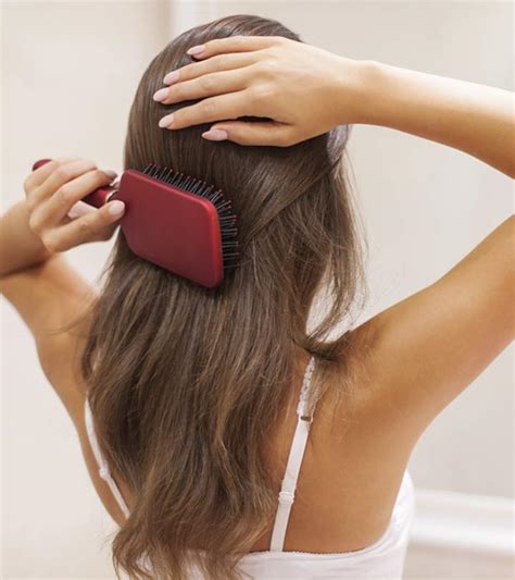 Why is it better to brush your hair dry?