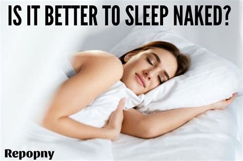 Why is it better to sleep naked?