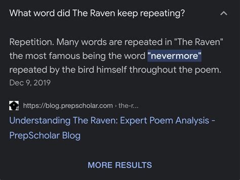 Why is it called Nevermore?
