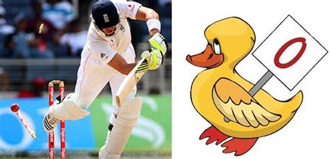 Why is it called a duck in cricket?