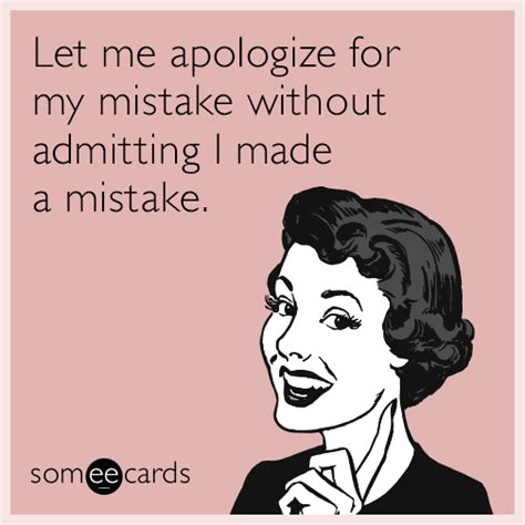 Why is it hard to apologize when you have made mistake?