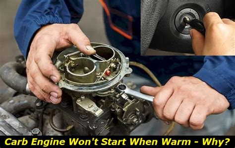 Why is it hard to start a carbureted car?