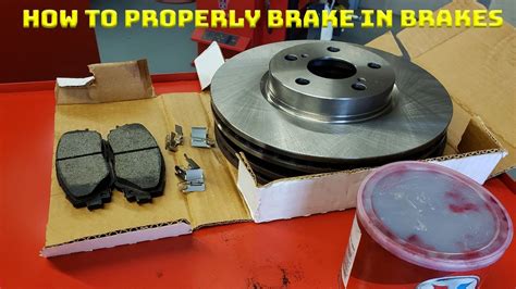 Why is it important to burnish brake pads?