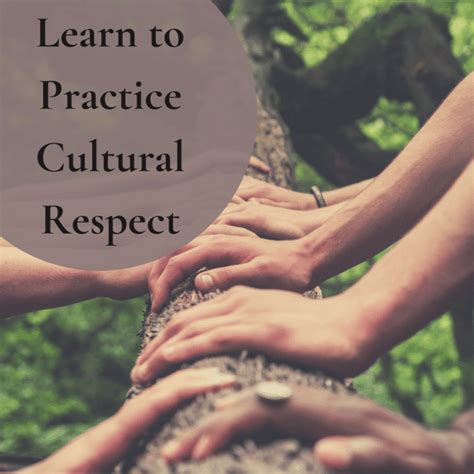 Why is it important to understand and respect cultural differences?