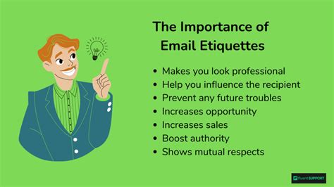 Why is it important to use professional language in an email?