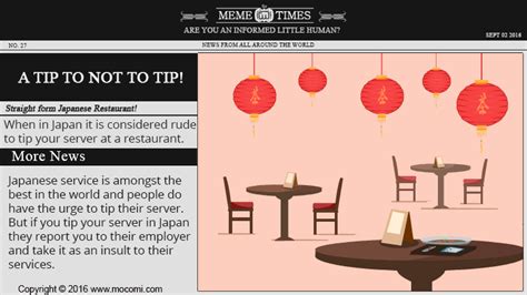 Why is it insulting to tip in Japan?