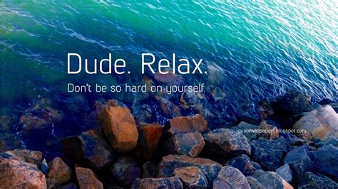 Why is it so hard to just relax?