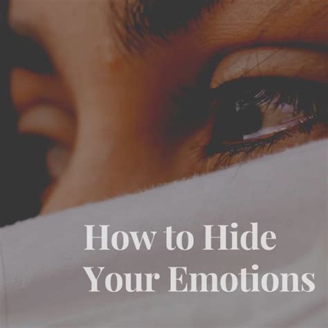 Why is it unhealthy to hide your emotions?