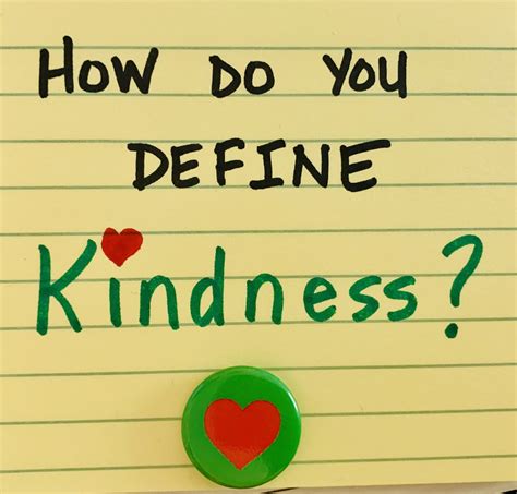 Why is kindness a value?