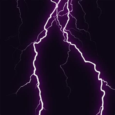 Why is lightning purple?