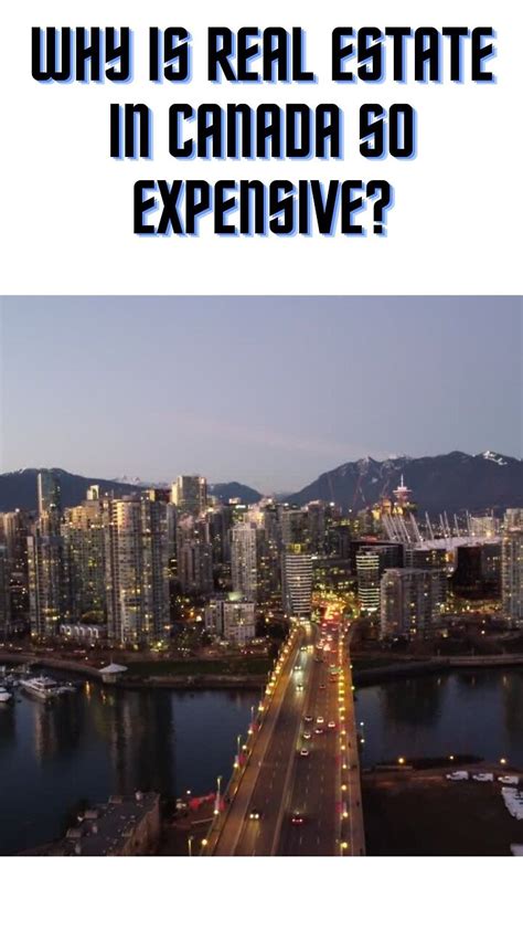 Why is living in Canada so expensive?