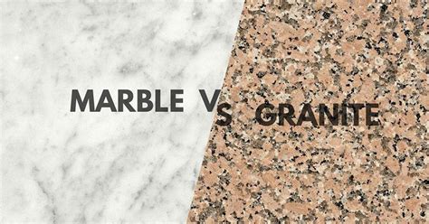 Why is marble softer than granite?