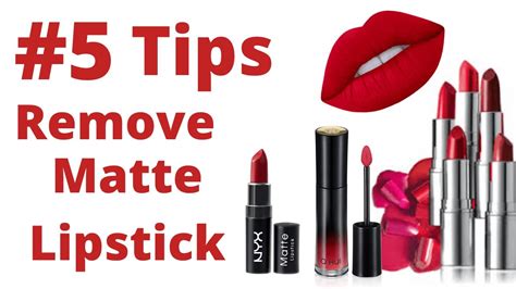 Why is matte lipstick hard to remove?