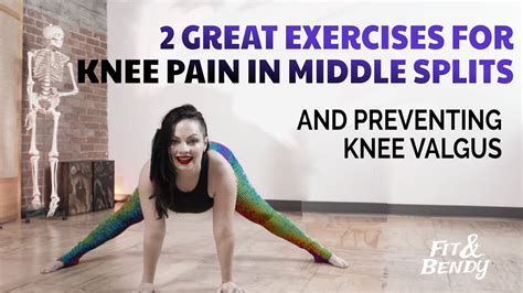 Why is middle split painful?
