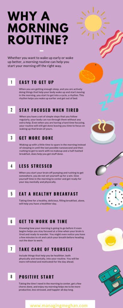 Why is morning routine important for students?