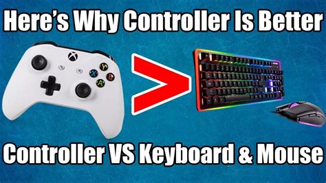 Why is mouse better than controller?