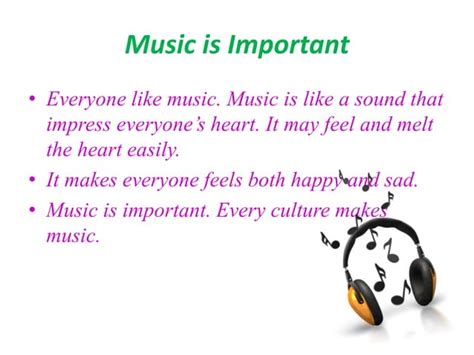 Why is music important to God?