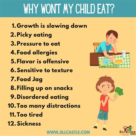 Why is my 4 year old not eating meat?