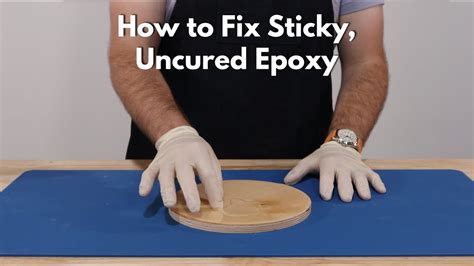 Why is my 5 minute epoxy still sticky?