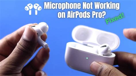 Why is my AirPod pro mic so bad?