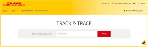 Why is my DHL tracking number not found?