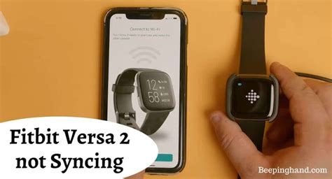 Why is my Fitbit versa 2 not syncing with my iPhone?
