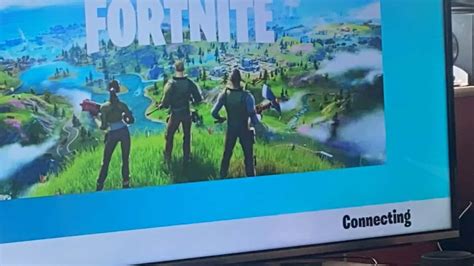 Why is my Fortnite stuck on the connecting screen?